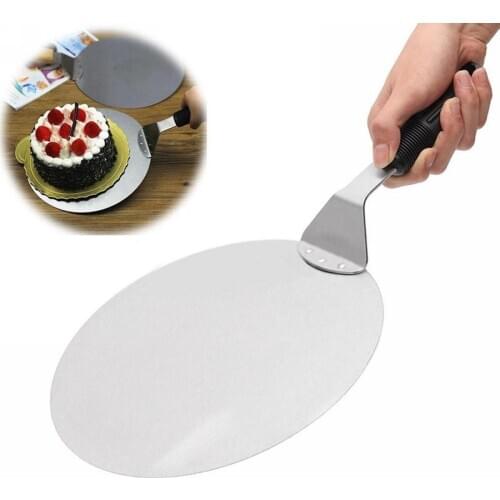 10 inch Pizza Peel Bakers Paddle Spatula Tray Pan Tableware Tools Stainless Steel