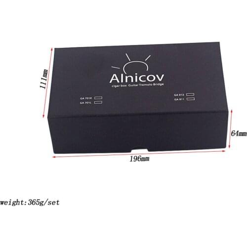 Lovoski 3 String Roller Bridge Tremolo Saddle Set for Electric Guitar Parts