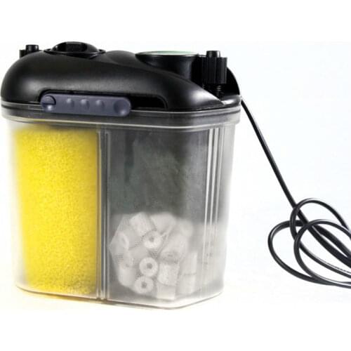 Boyu EF-05 150L/H Mini Super Silent Aquarium Fish Fresh Water Marine Reef Coral Tank Filter Canister