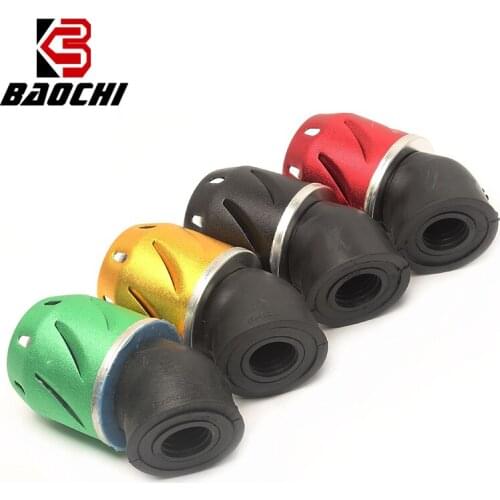 Modified Motorcycle Air Filter 28MM/35MM/48MM Universal Cleaner Systems Intake Pipe Scooter for Honda Yamaha Suzuki Kawaski