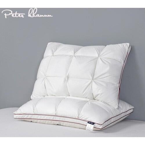 3D Bread White Goose Down Pillows For Sleeping Filled With 100% Goose Down Bed Pillows 013 King Size Queen Pillow