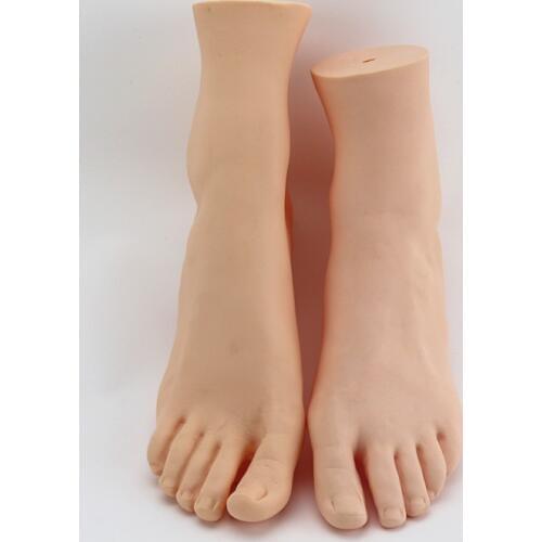 One Pair PVC Mannequin Foo for Display