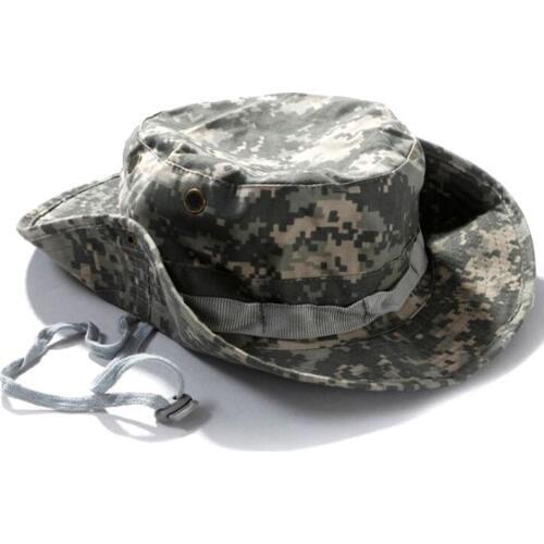 Tactical Boonie Hat US Army Military Men Cotton Camo Cap Paintball Airsoft Sniper Bucket Caps Fishing Outdoor Hunting Hiking Hat
