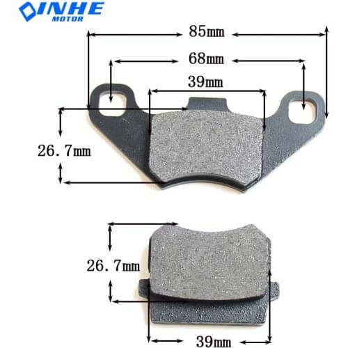 Motorcycle Rear Brake shoes disc Pads For Motocross ATV 50cc 70cc 90cc 110cc 125cc 150cc ATV TaoTao SUNL