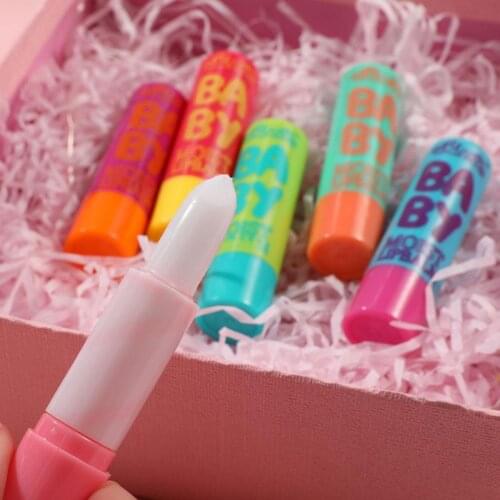 1pc Random One Baby Lips Balm Lip Care Moisturizing Organic with Anti-Cracking Lip Plant Petroleum Pure Natural Gloss Lip J R8R5