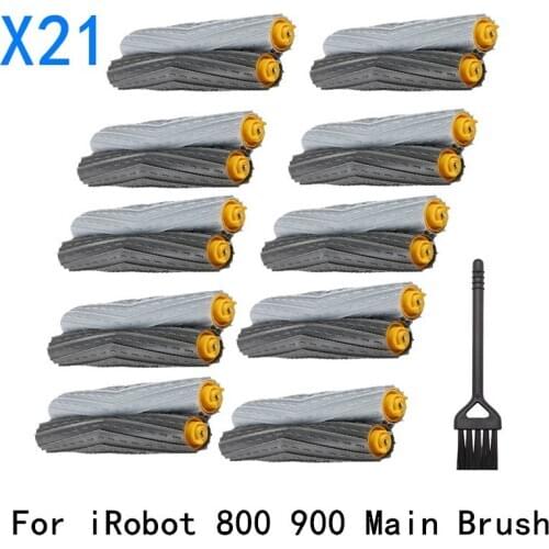 10 Set Washable Main Roller Brush Accessroies for iRobot Roomba 800 900 8 9 Series Roomba800 Roomba900 Robot Vacuum Cleaner Kits