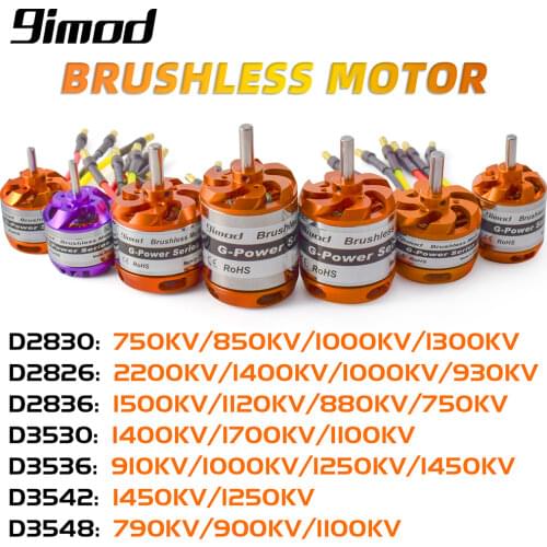 Good Sale 9imod D2830 Brushless Motor 1300KV 2-4S For RC Aircraft Plane Multi-copter Brushless Outrunner Motor