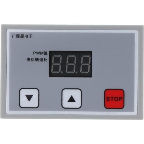 Digital Display 0~100% adjustable DC 12V 24V 5A 120W PWM Motor Speed Controller Regulator Reversible Variable Speed Slow Start