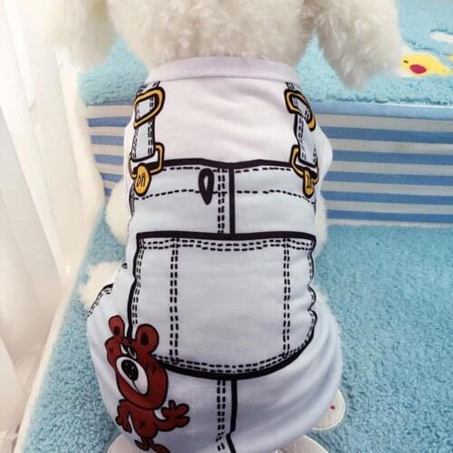 Cheap Dog Vest Summer Pet Dog Clothes For Dogs Cat Vest Shirt Puppy Clothing For Dogs Costume Samll Medium Dog Clothes Chihuahua