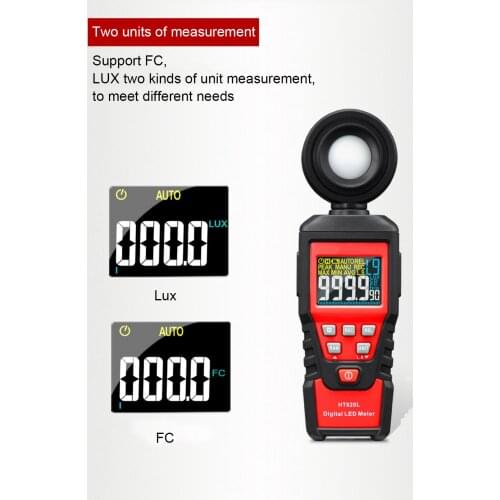 Photometer High Precision Illuminance Measurement Range Design Pocket Illuminance Meter Pen Type Environmental Grayscale Test