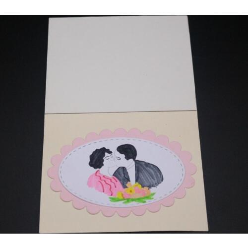 Photo frame for men and women cutting mold mold embossing card scrapbooking card album decoration metal crafts