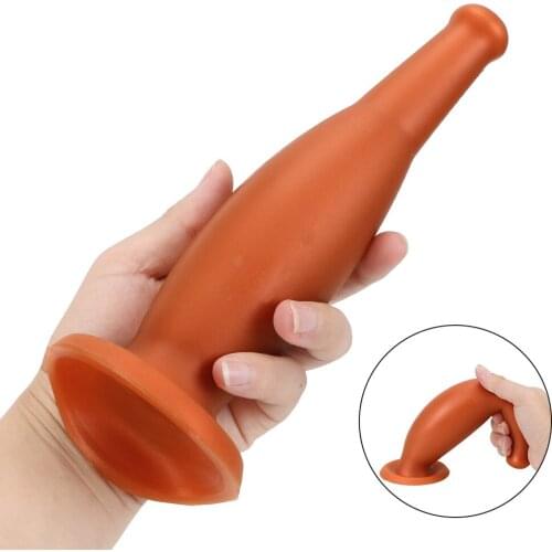 Prostate Massage Anus Dilator Soft Big Dildo Anus Expansion Stimulator Vagina Butt Plug Huge Anal Plug Sex Toy For Men Woman Gay