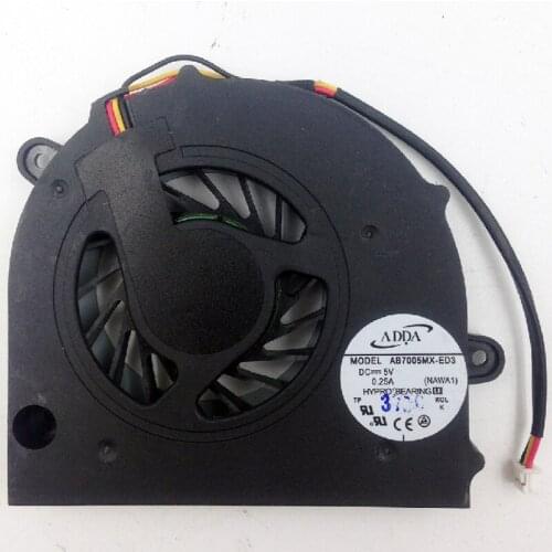 New ADDA AB7005MX-ED3 CPU Cooling Fan For Lenovo G450 G550 G455 G555 G555A B550 For TOSHIBA C675 L770 L770D L775 L775D