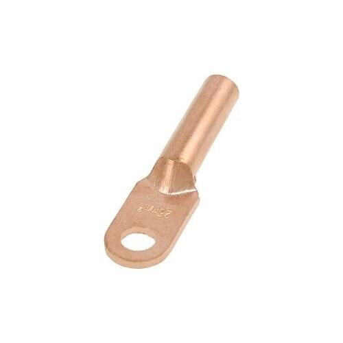 1PC Crimp Type Tubing Inner Hole Dia Connecting Copper Tube Terminals DT--10/16/25/35/50/70/95/120/150/185/240/300/400