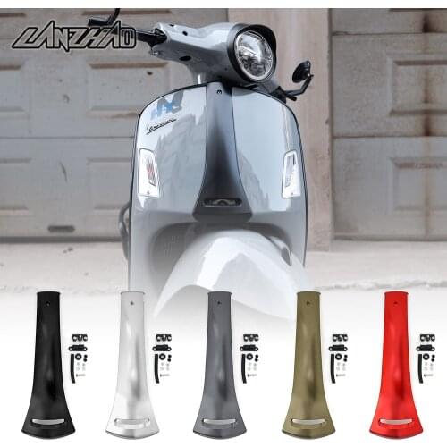 Motorcycle Front Horn Cover Panel Fairing Middle Center Grill Belt Guard CNC Accessories for Vespa GTS 250 300 GTV 300 2019-2021