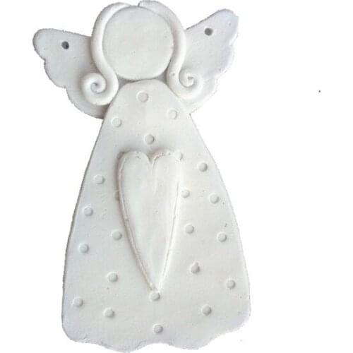 Plaster Coated Angel 18 X10 cm paintable decorative objects декоративные предметы под роспись