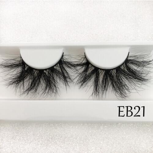 Dramatic 25mm Mink Eyelashes 3D False lashes Thick Crisscross Makeup Eyelash Extension Natural Volume Soft Messy Fake Eye Lashes