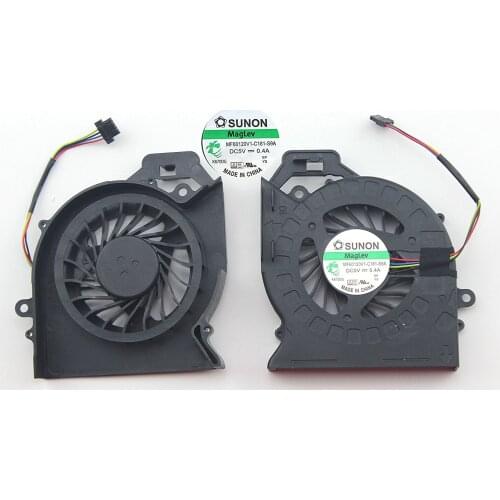 Fan for hp Pavilion DV6 DV6-6000 DV7-6000 KSB0505HB BH18 AD6505HX-EEB MF60120V1-C181-S9A MF60120V1-C180-S9A