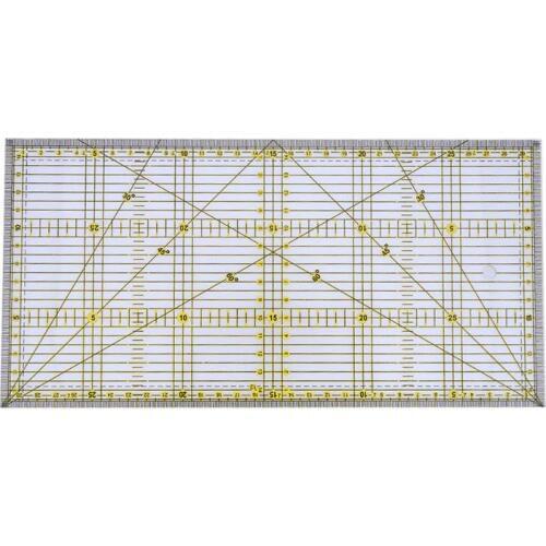 1PC Clear Quilt Patchwork Ruler Acrylic Sewing Rulers for Clothing Craft Tools Household Sewing Accessories