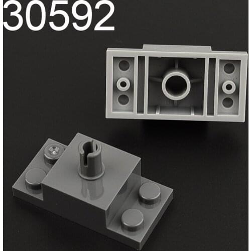 10PCS 30592 Brick Special 2x2 with Top Pin Building block accessories parts MOC DIY Education Build Toys Brick