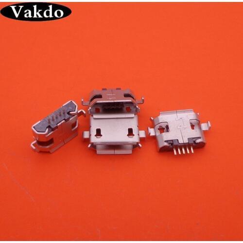 10PCS 5PIN Micro USB charging port jack connector for Gionee S606 GN180 for OPPO T29 R805 R803