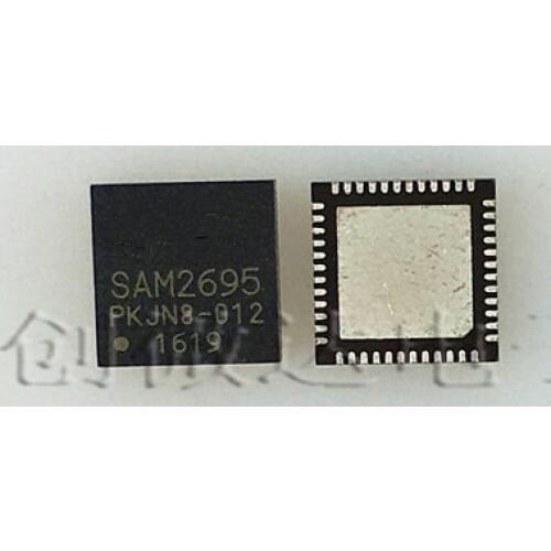 Free Shipping 5pcs/lot SAM2695 QFN-48 Low power karaoke chip