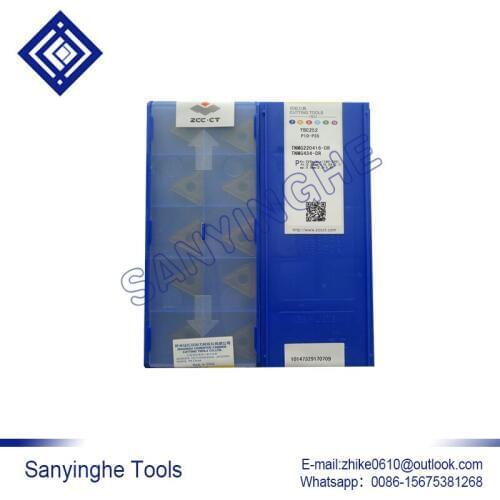 Free shipping high quality 10pcs/lots YBC252 TNMG220416-DR cnc carbide turning inserts