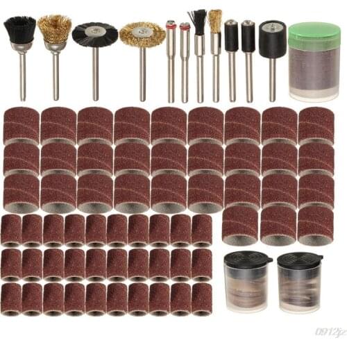 150Pcs Rotary Power Tool Fits Dremel 1/8" Shank Sanding Polish Accessory Bit Set