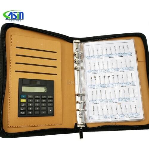 210 pcs Dental diamond bur book, 210 models diamond bur catalog dental material FG burs for Sample display
