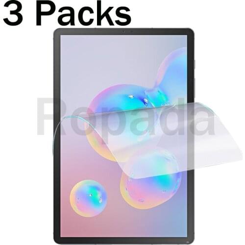 3 Packs soft PET screen protector for Samsung galaxy tab S6 10.5 SM-T860 SM-T865 protective tablet film