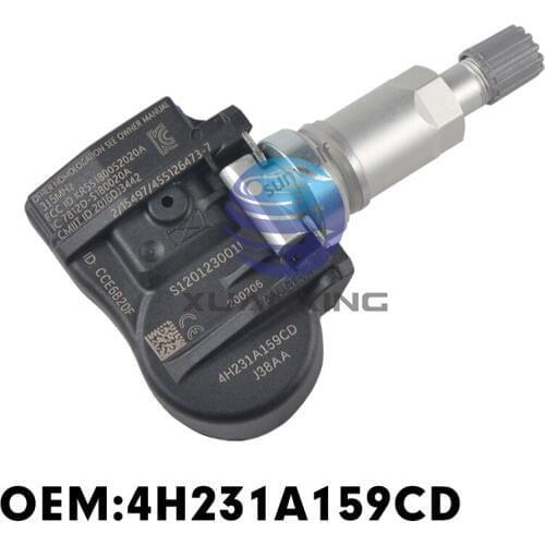 4H231A159CD Tire Pressure Sensor Monitoring System 315MHZ TPMS For JAGUAR SUPER V8 2005-2009 VANDEN PLAS 2004-2009 S120123001I