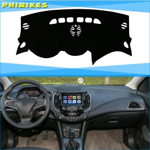 For Chevy Chevrolet CRUZE 2016 2017 2018 Accessories Car Styling Dashboard Cover Dashmat Pad Anti-UV Sun Shade Instrument Carpet