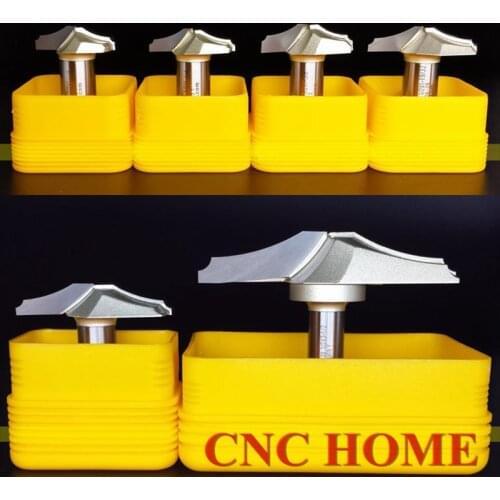 Arden carpentry cabinet door core plate milling cutter long knife wood cnc router bits flat bottom bit 1/2*3-1/2 Arden A1838178