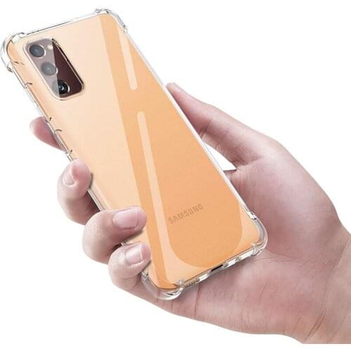 Anti-Fall TPU Case For Samsung Galaxy A12 A32 A42 A02S A21S A31 A51 A71 M12 M21 M31 M31S M51 S10 S20 Lite S21 Plus Ultra S10e