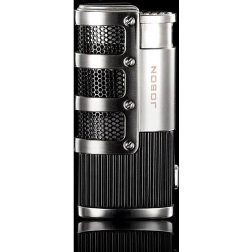 Cigar Triple Flame Power Metal Turbo Lighter Creative Torch Inflatable Windproof Gas Lighters Cigarettes Smoking Gadget Men