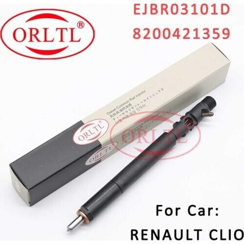 DIESEL Nozzle EJBR03101D Common Rail Injector 3101D Auto Fuel Sprayer R03101D For RENAULT Clio 8200421359