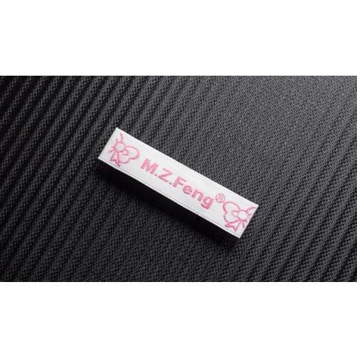 Customized clothing tags washable garment labels custom woven labels for clothing brand name labels logo woven tags DSLB019-21