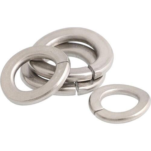 M5 M6 M8 M10 M12 DIN128 304 Stainless Steel Single coil spring lock Washer Gaskets