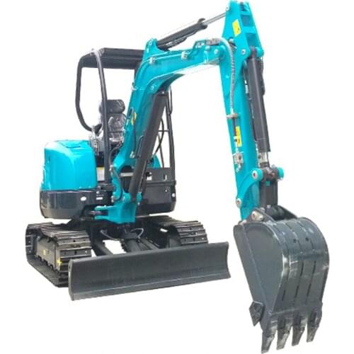 Wholesale Garden Construction Mini Excavator 1ton Micro Small Digger On Rubber Track With Auger