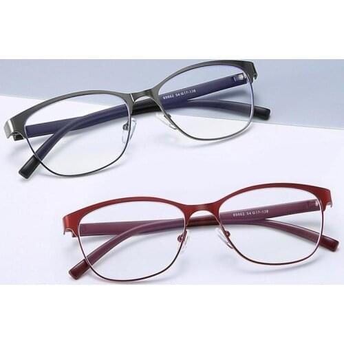 23g Steel Men Women Computer Reading Glasses For Reader Presbyopic Optical Lens Goggles 1.0 1.5 2 2.5 3 3.5 4