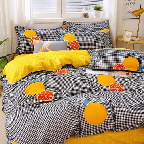 Pink Bedding Set Four-piece Set on The Bed Bed Linen Set Double Person...90 X 19 Duvet Cover...2 People' Bed