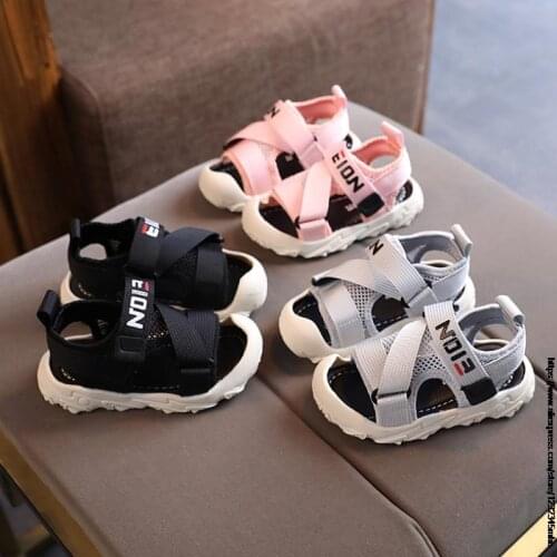 2021 Childrens Summer Summer baby boy sandals soft bottom toddler shoes 1 to 6 years old children little girls sandals