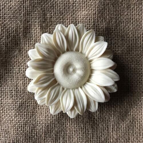 Sunflower Silicone molds flower soap mold flowers silicone soap molds flowers silica gel die 3D Aroma stone moulds candle mould