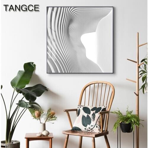 Modern Black White Series Wall Posters Nordic Canvas Painting Fashion Print Home Deco for Living Room Abstract Wall Art Pictures