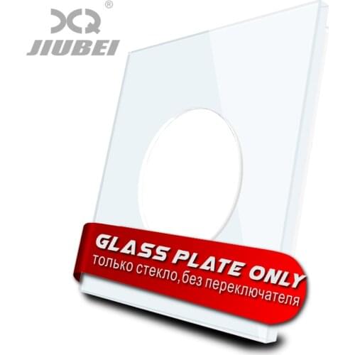 Jiubei Luxury White Pearl Crystal Glass, EU standard, Single Glass Panel,DIY parts
