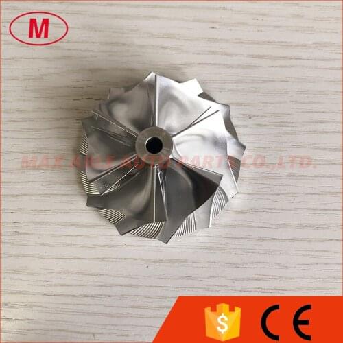 TD04HL 19T reverse 6+6 blades 46.02/58.00mm 49189-X BILLET Turbocharger Billet/milling/aluminum 2618 compressor wheel