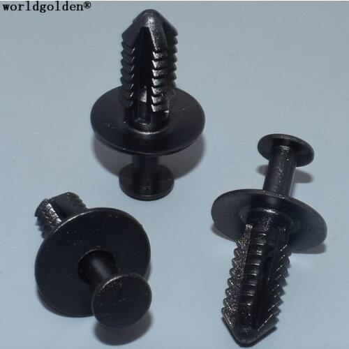 Worldgolden 10pcs plastic clip Push-Type Retainer for benz A1249900492