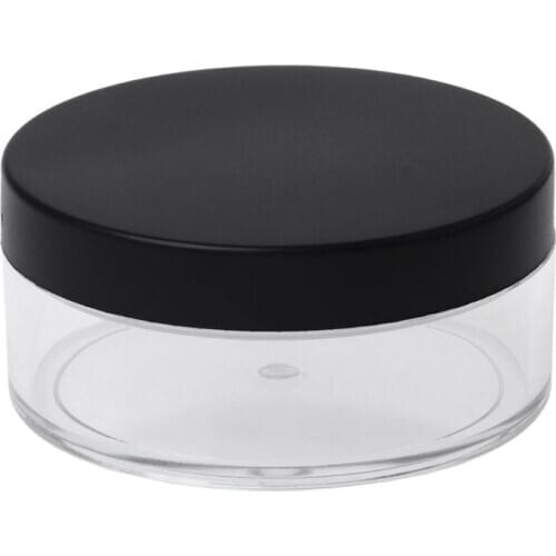 2020 50g Plastic Empty Loose Powder Pot With Sieve Cosmetic Jar Makeup Container Box