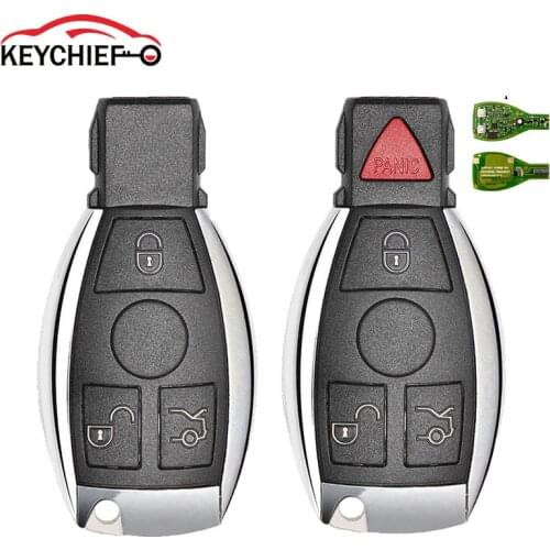 3/4Button XHORSE VVDI BE Key Pro For Benz V1.5 PCB with Shell 5pcs/lot