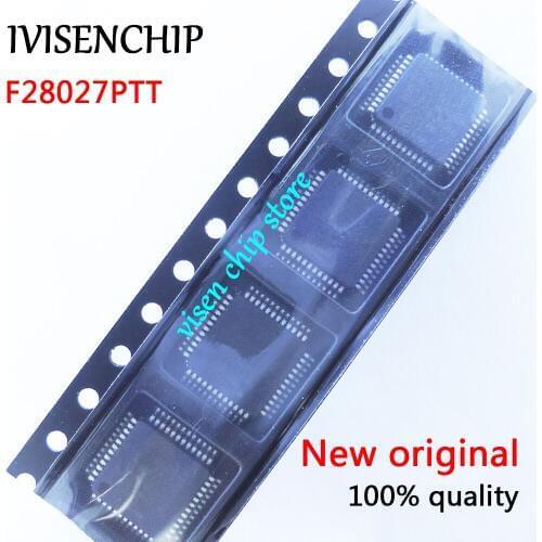 5pcs TMS320F28027PTT TMS320F28027 S320F28027PTT F28027PTT QFP-48